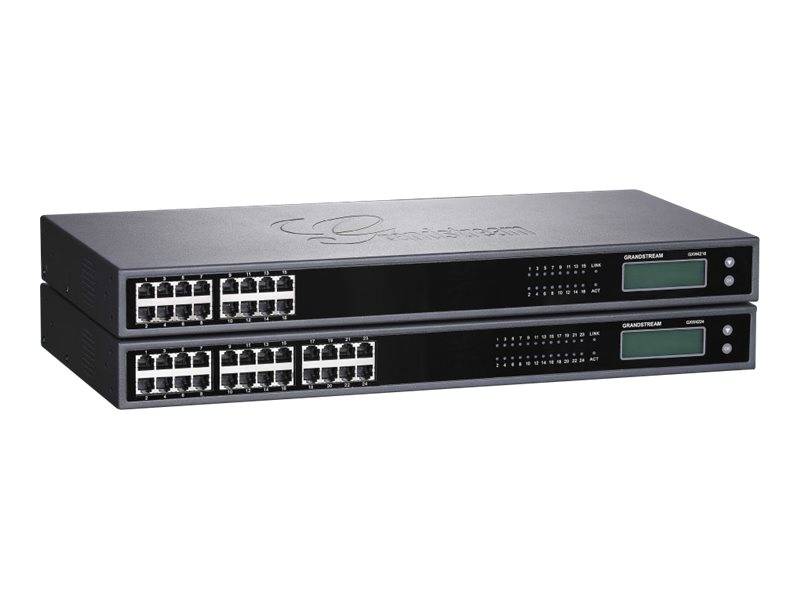 Grandstream GXW4224 VoIP-telefonadapter Ethernet Fast Ethernet Gigabit Ethernet --> I externt lager, forväntat leveransdatum hos dig 15-04-2026
