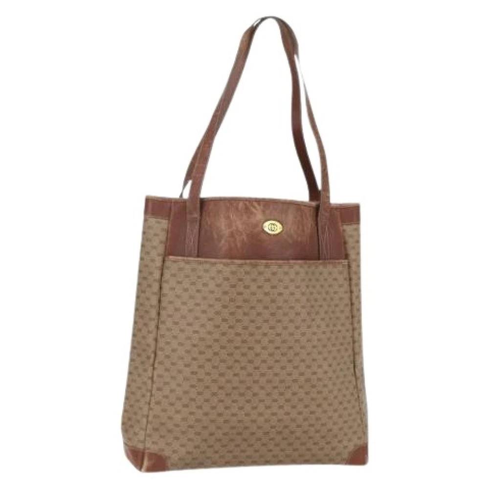 Gucci Vintage Pre-owned Vintage Plastic Tote Bag - Vintage - Dame - Beige - ONE SIZE - Tyl