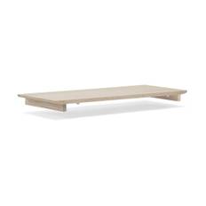 Stolab Carl iläggsskiva Ek ljus mattlack - Beige