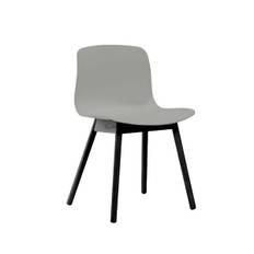 HAY About A Chair (AAC12) - Concrete Grey - Sort Eg - NEJ TAK INGEN HYNDE / Til Gulvtæpper