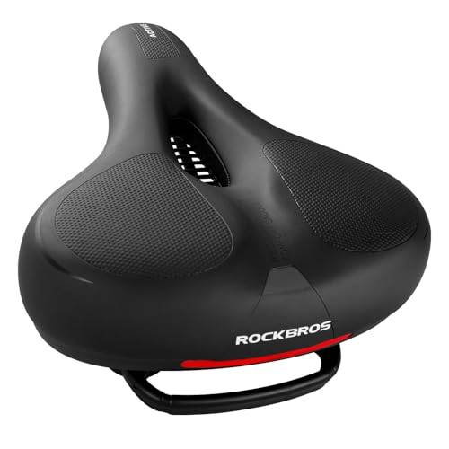 ROCKBROS Bekväm Cykelsadel med Memory Foam för Dam och Herr
