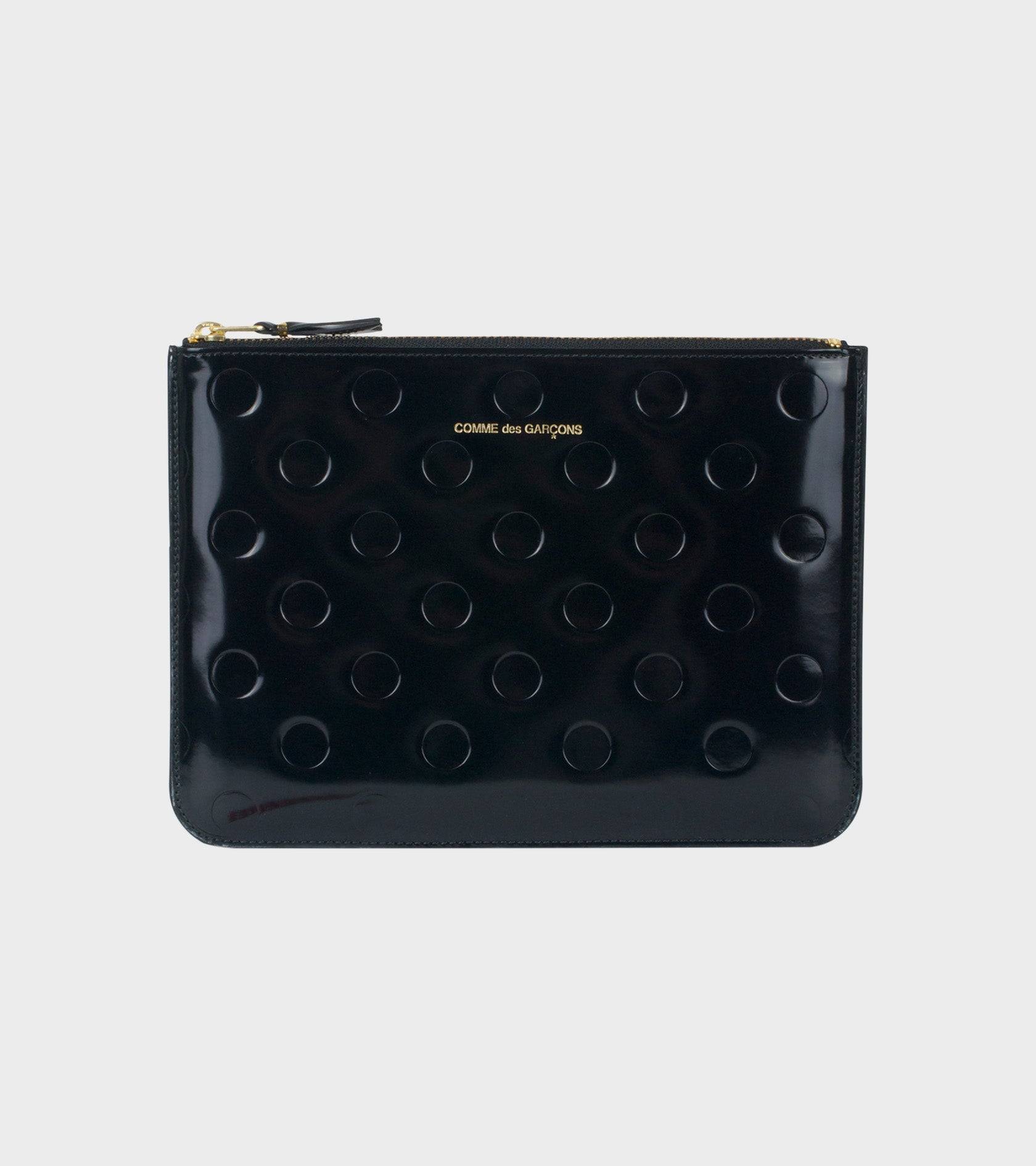 Dots Clutch Black/Black