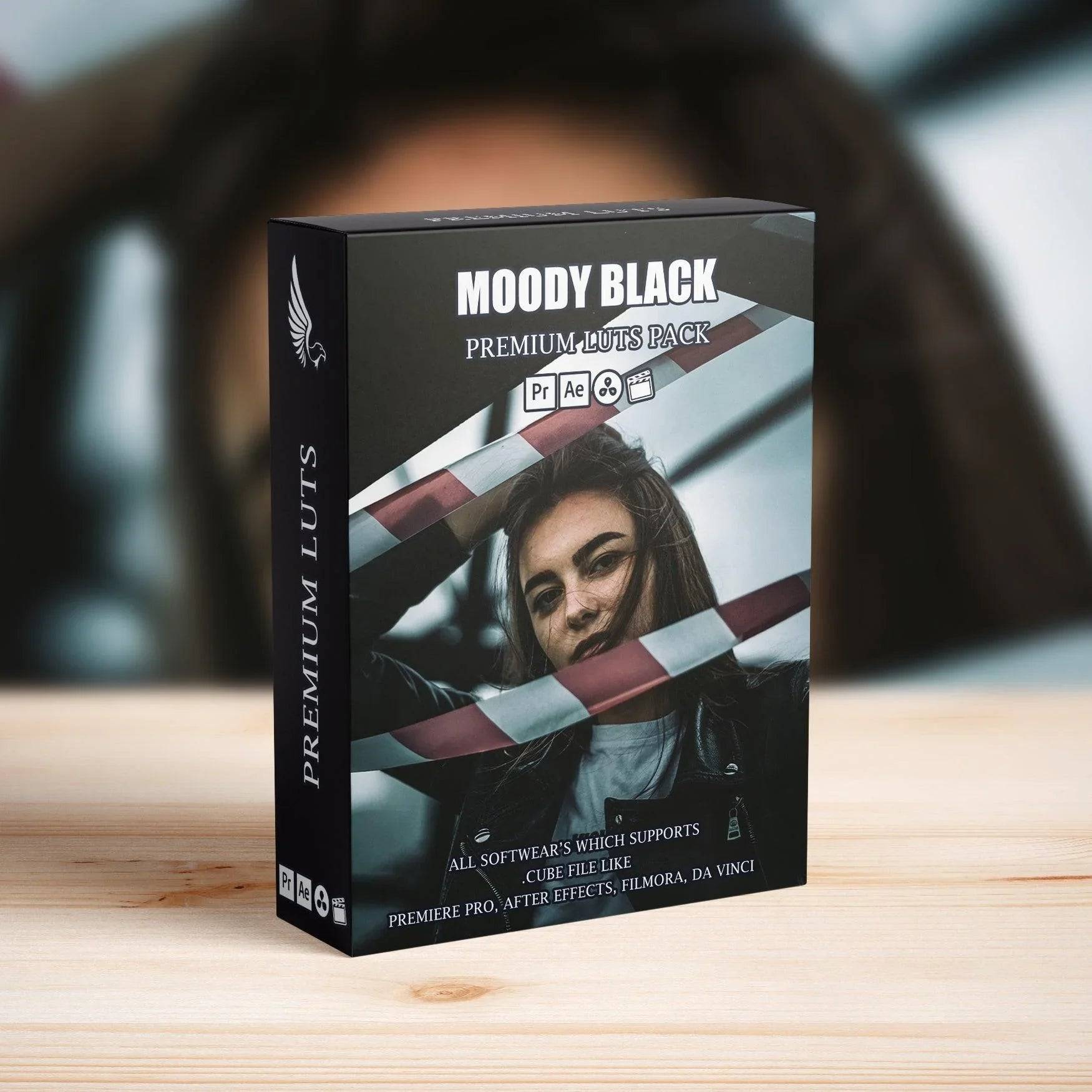 Moody Black Urban LUTs Pack - Personal