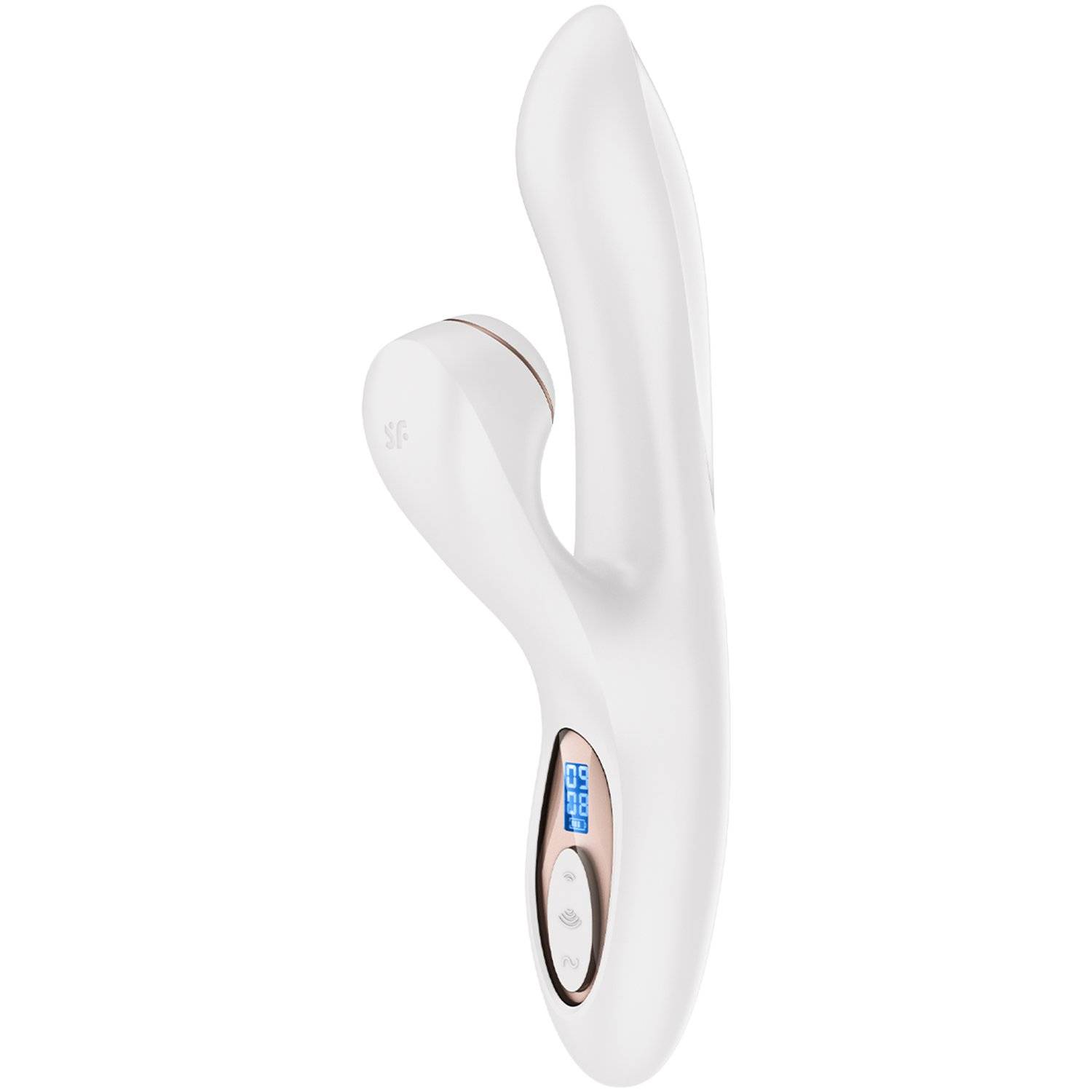 Satisfyer Pro+ G-Spot Generation 2 Air-Pulse Rabbit Vibrator - Hvid