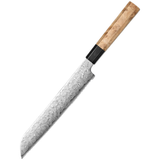 Ao bōzu | Japansk brødkniv 210 mm | Blue 2 / Aogami 2 & Damaskus49