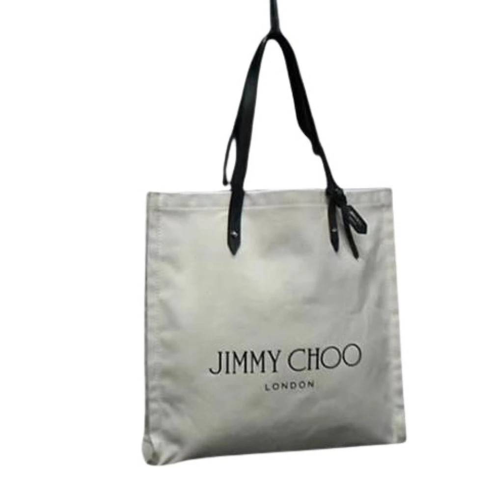 Jimmy Choo Pre-owned - Pre-owned Canvas Axelremsväska Vintage - Dam - ONE Size -