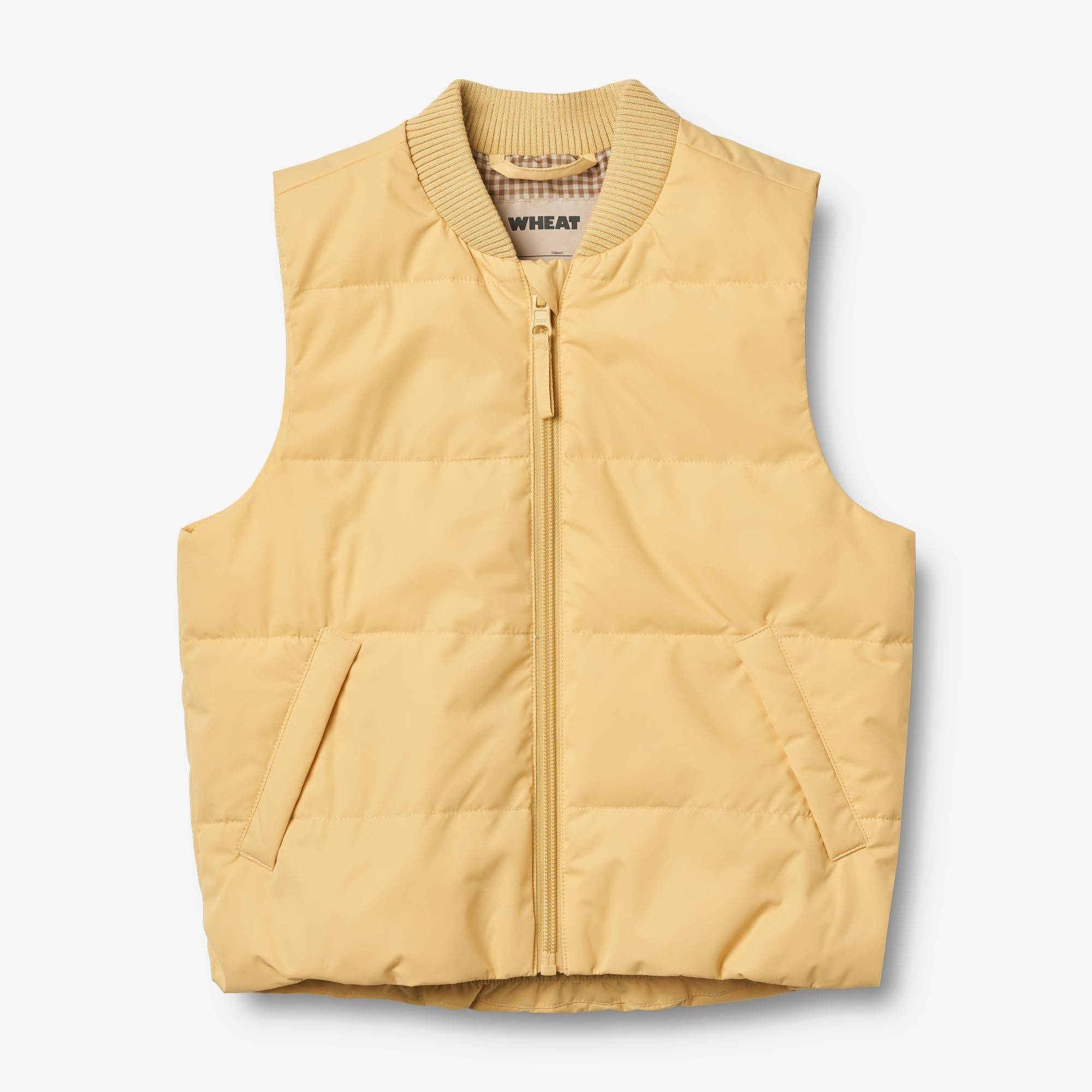 WHEAT® - Puffervest Andre - yellow - Str 140.