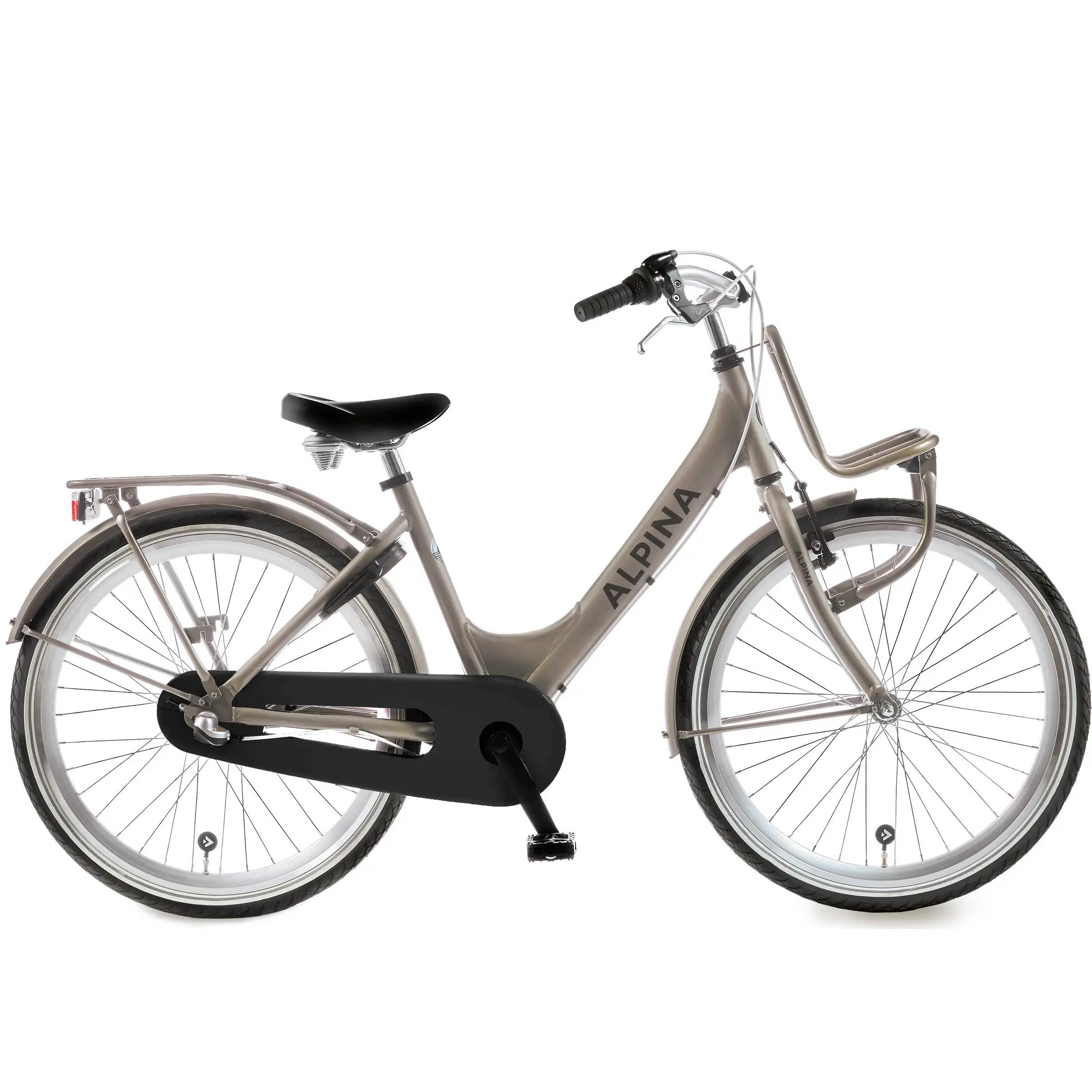 Alpina Clubb 24" pigecykel med 3 gear, fodbremse - Vintage Gold