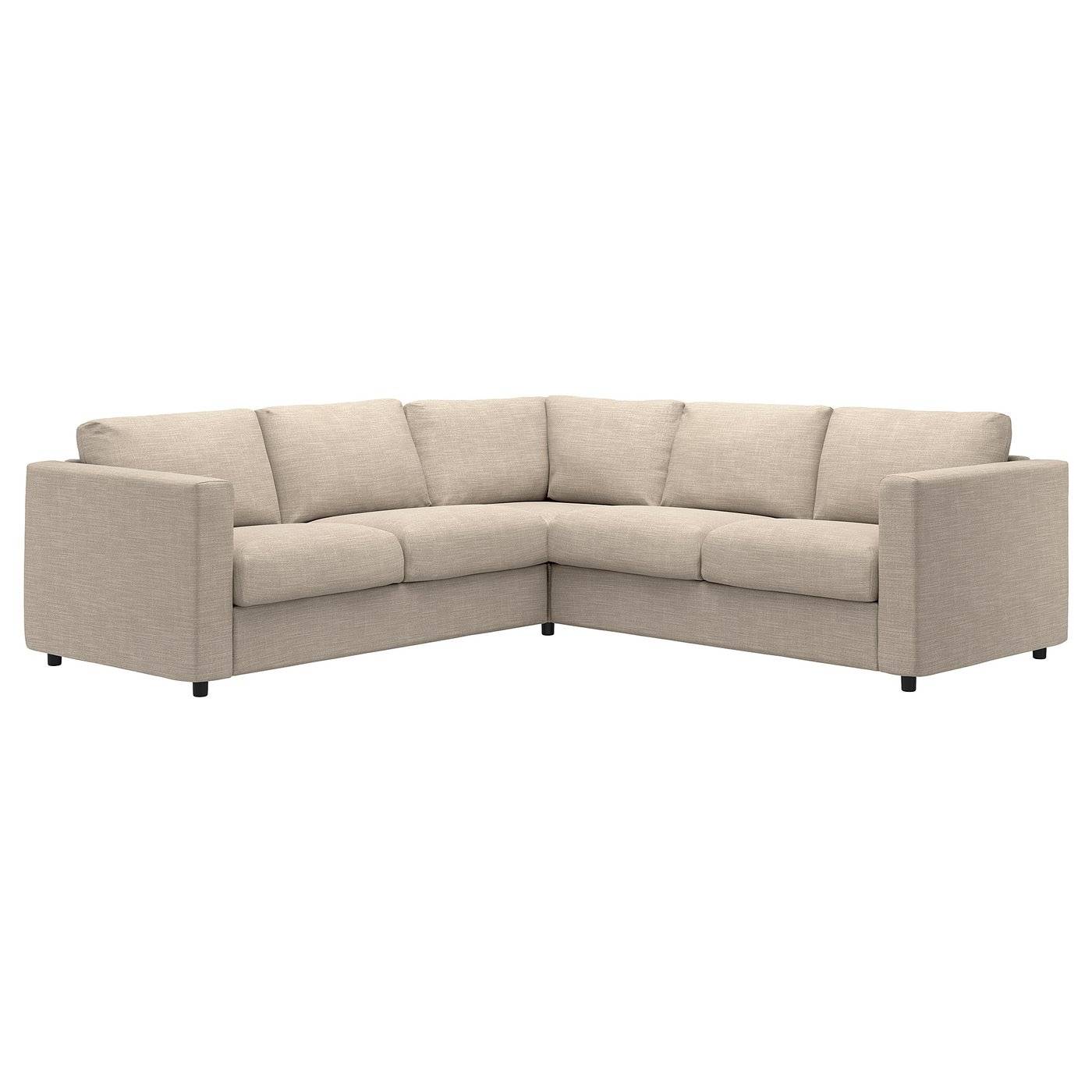 VIMLE klädsel till hörnsoffa, 4-sits, Hillared beige
