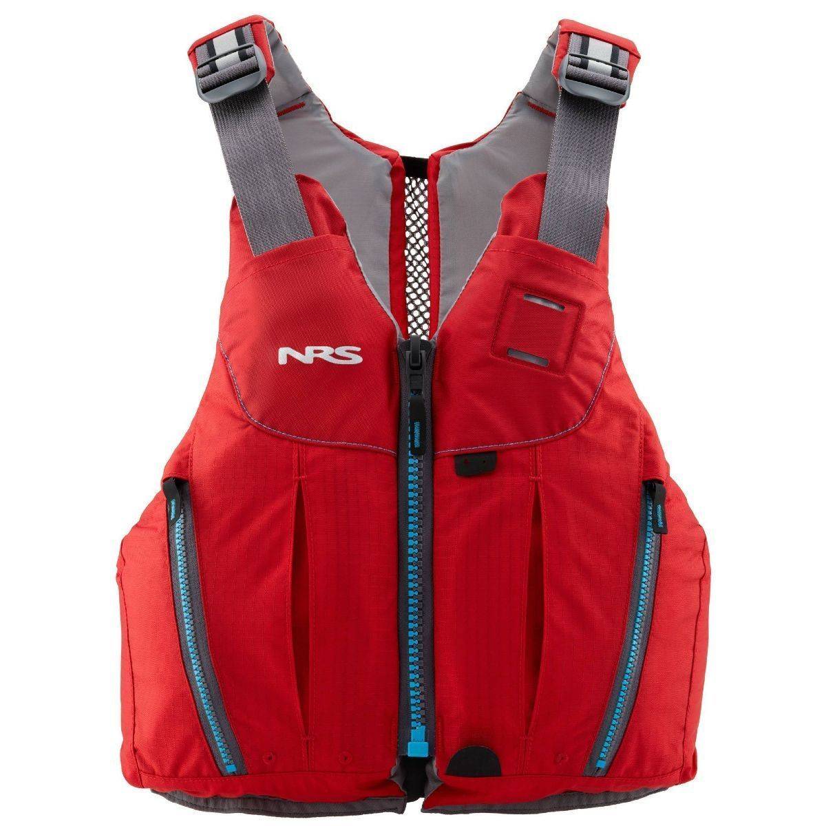 NRS Oso Flytväst, Blå | Smidig flytväst för paddling, XL/XXL / Röd (XL/XXL)
