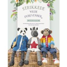 Strikkede vilde dyrevenner / Opskrift bog