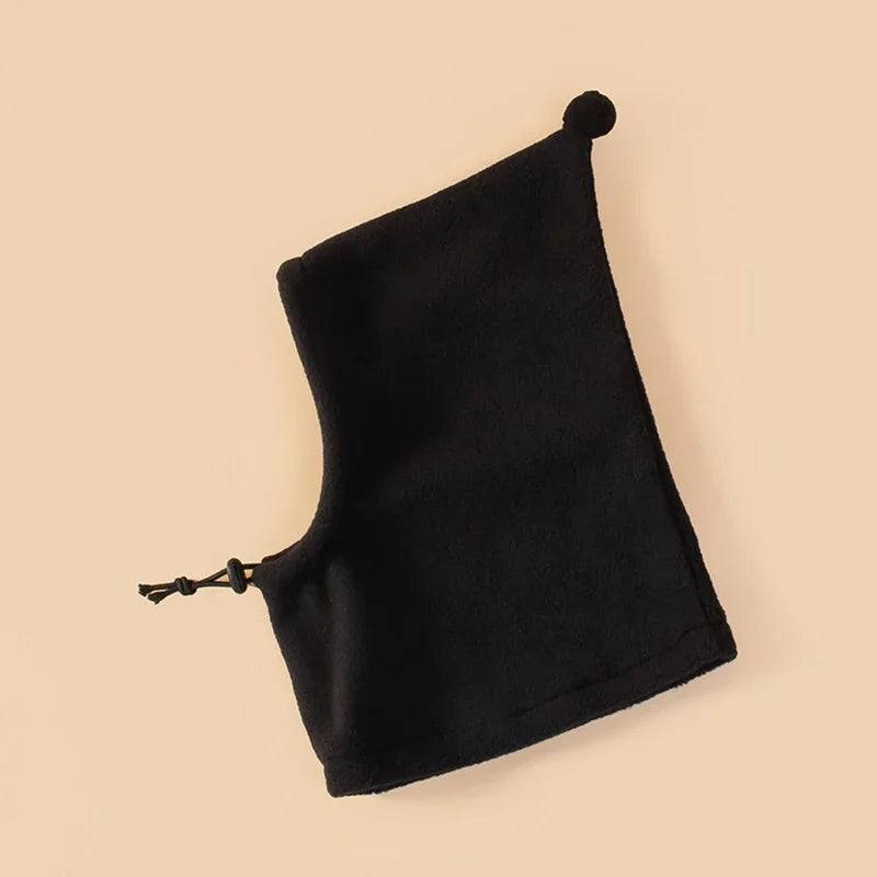 Fleece High-Neck Windproof Hat for Dogs & Cats - Black / S / SPC (S)
