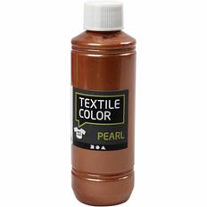 Stoffarve Textile Color, kobber, pearl, 250ml