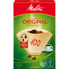 Melitta® kaffefilter Original, 100, brun