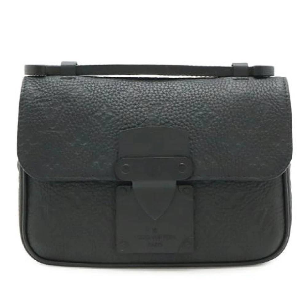 Louis Vuitton Vintage Pre-owned Vintage Monogram Bæltetaske - Vintage - unisex - Sort - ONE SIZE - Uld
