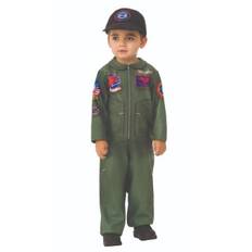 Toddler Top Gun Jumpsuit Costume