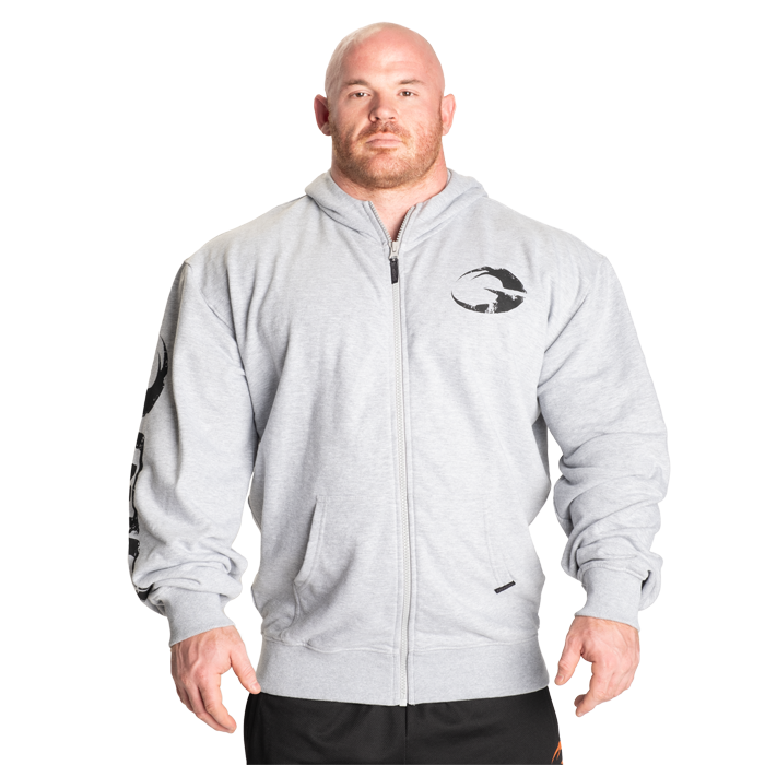 Hættetrøjer GASP Original Classic Hoodie Lysgrå - Bodyman.dk.