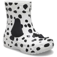 Crocs Girls Classic Dalmatian Waterproof Croc Boots UK Size 10 (EU 27-28)