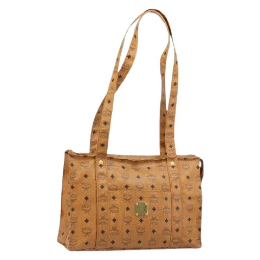 MCM Pre-owned Pre-owned Tote Bag - Vintage - Dame - Brun - ONE SIZE - Uld