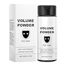Hair Texture Powder, Natural Look Styling Powder, Men Grooming Product, Easy to Apply, Portable Hairstyle Volume, Ideal for Business Trips and Appointments