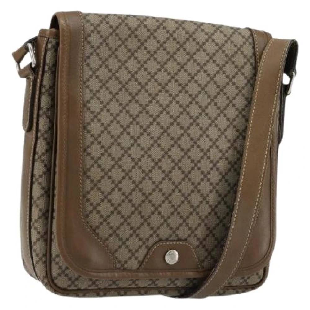 Gucci Vintage Pre-owned Canvas gucci-tasker - Vintage - Dame - Brun - ONE SIZE -