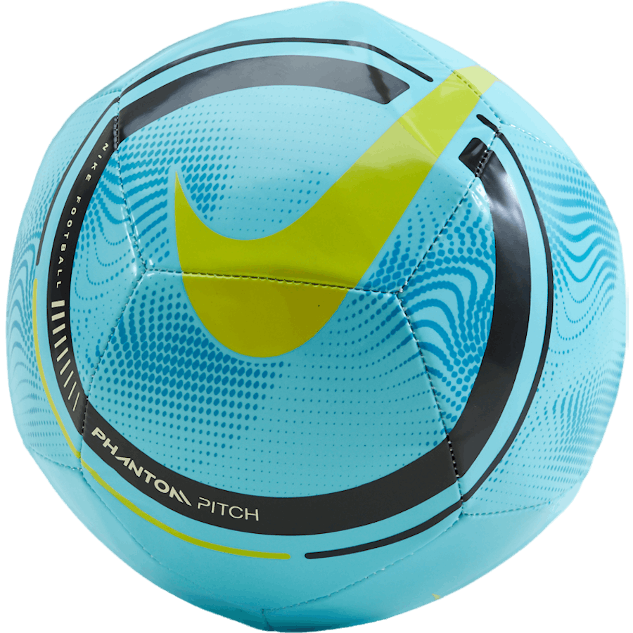 Nike Phantom Soccer Ball Polarized Blue/black/yellow St - 5