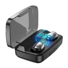 M13C TWS Transparente bluetooth 5.0 Earbuds med ladestation.