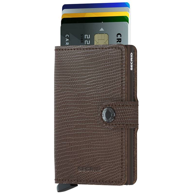 Secrid Miniwallet Rango Brown Brown Skinnplånbok - Brun