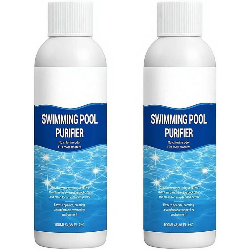 Swimmingpool renser – væske pool vandrenser, krystalklar til udendørs pools