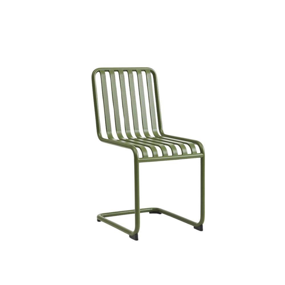 HAY Palissade Cantilever Chair Havestol Olive