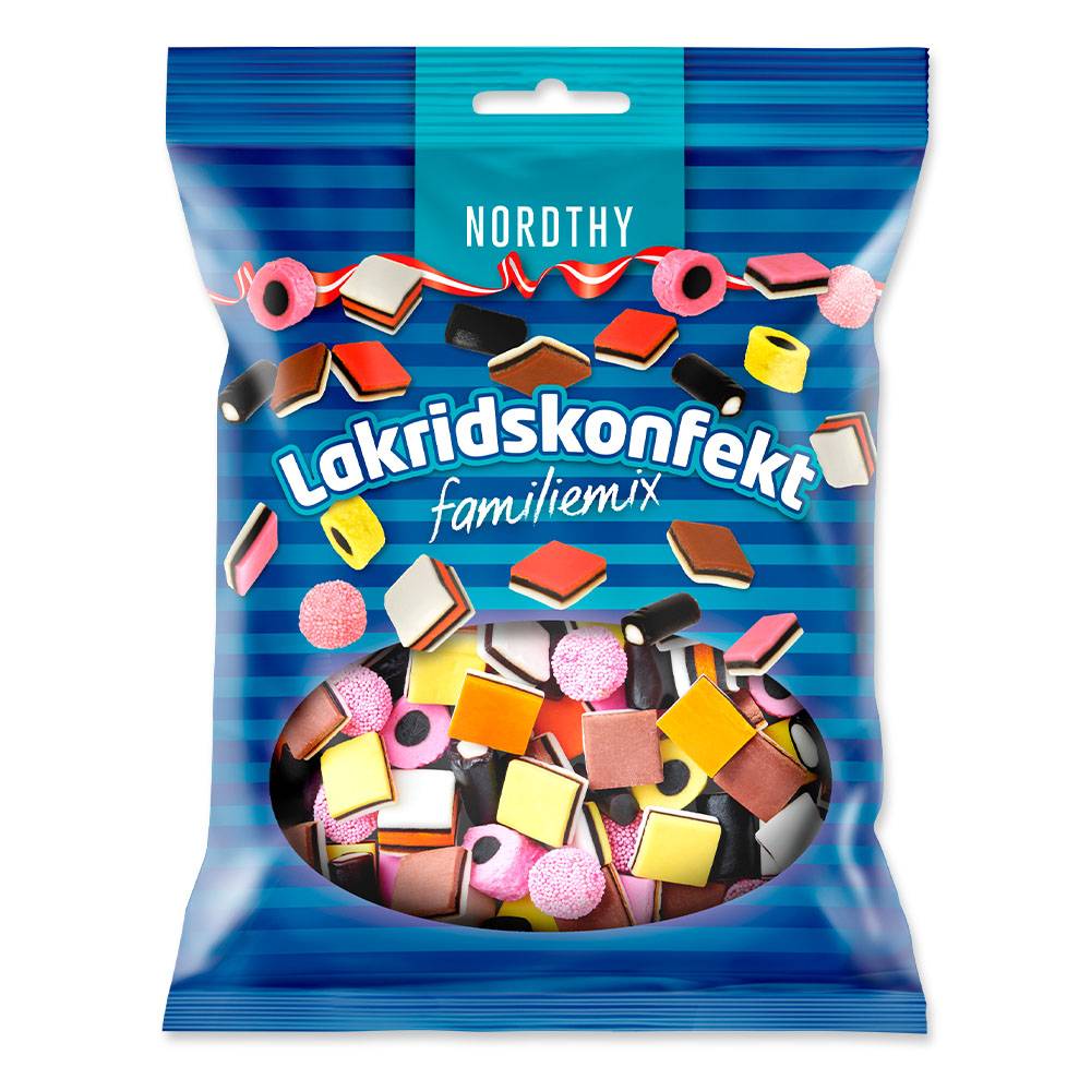 Nordthy Lakridskonfekt 800 gram.