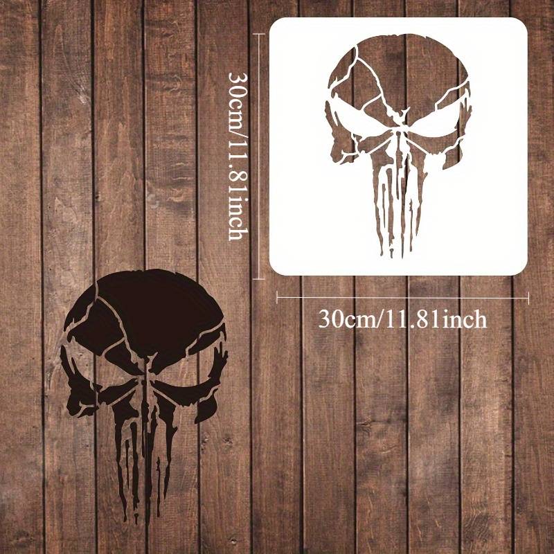 1pc Stencil 12"x12"/30x30cm Square Painting Stencil Template Reusable Stencil Template For Scrapbooking Drawing (white)
