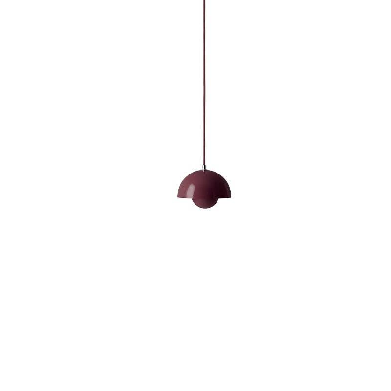 &Tradition Flowerpot VP10 taklampa Dark Plum