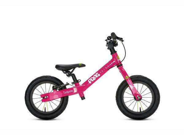 Frog Bikes Tadpole 12" Springcykel Pink