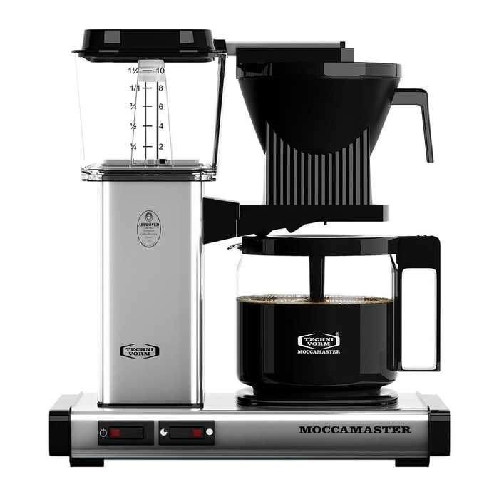 Kaffebryggare Moccamaster Automatic Silver