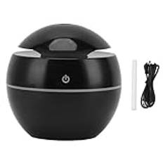 Eterisk Olja Diffuser Luftfuktare Doft Aroma Diffuser 130ml USB Multifunktionell Rund Mini Desktop Parfym Diffuser Luftfuktare för Sovrum Stort Rum