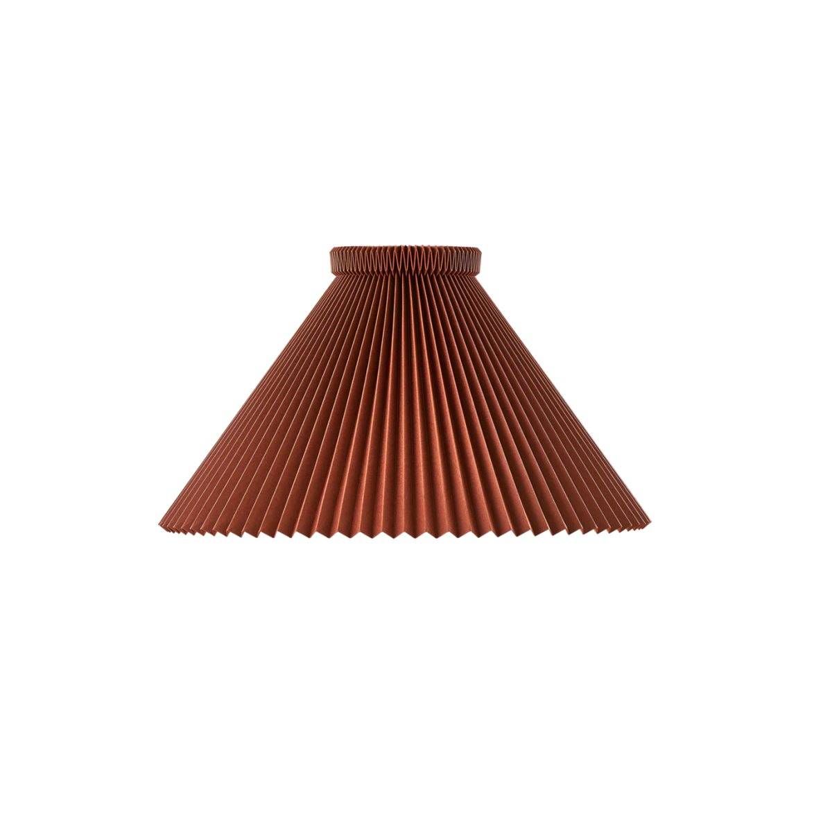 Le Klint Shade COLOUR PLEATS 1-38cm, chocolate, paper