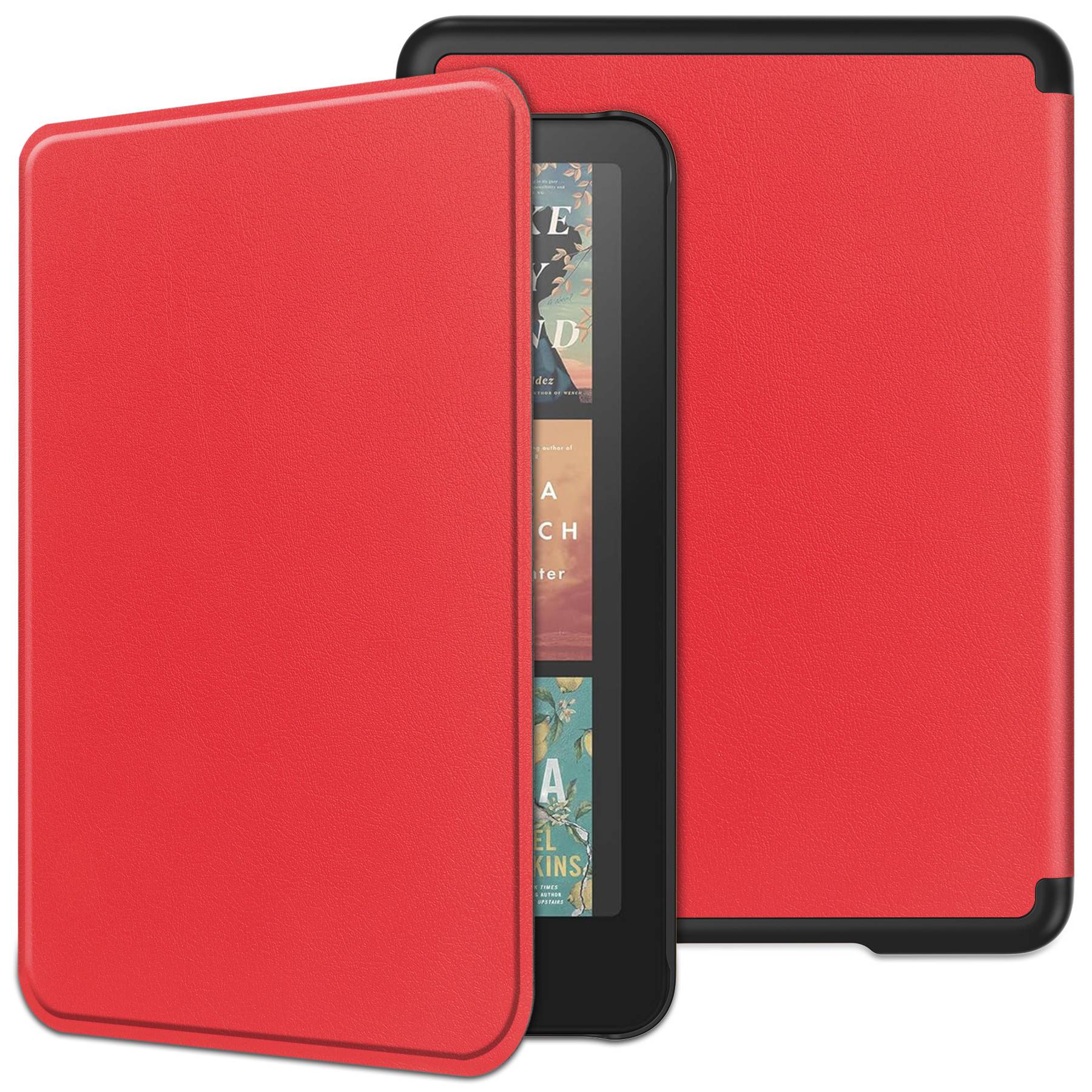 Amazon Kindle Colorsoft (2025) Skyddande fodral, Röd