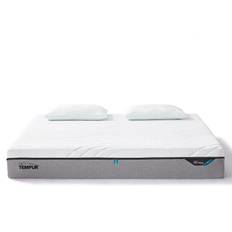 Tempur Pro Plus CoolQuilt madrass - 25 cm - Vit/Ljusgrå
