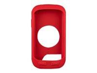 (ComputerSalg) Garmin - Bagsidecover til GPS - silicone - rød - for Edge 1000