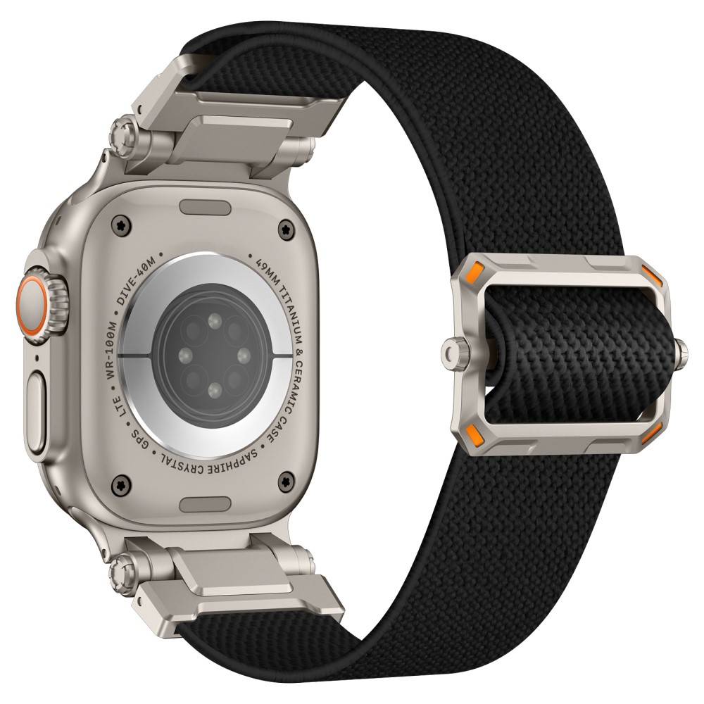 Endure Flex Nylon Strap Apple Watch Series 11 46mm Svart/titan