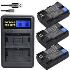 7.4v 2650 mah bateria lp -e6 lp-e6n lp e6 e6n kamerabatteri för canon lp -e6 eos 5ds 5d mark ii mark iii 6d 7d 60d 60da 70d 80d