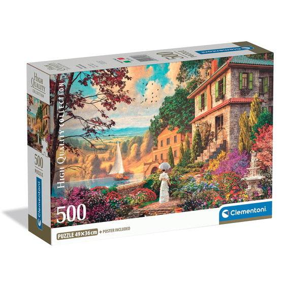 Clementoni pussel High Quality Collection – Victorian Promenade, 500 bitar, 49×36 cm