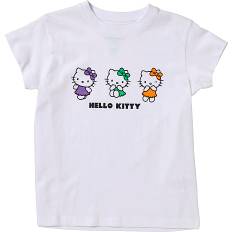 Hello Kitty T-shirt str. 134/140 - hvid (På lager i et varehus)