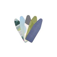 Brabantia Överdrag Strykbord, 2mm Skumlager, Colourful Mixed, C Strykbord (124 x 45 cm)