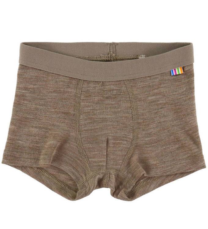 Joha Boxershorts - Ull/Silke - Brun - Joha - 110 - Boxershorts