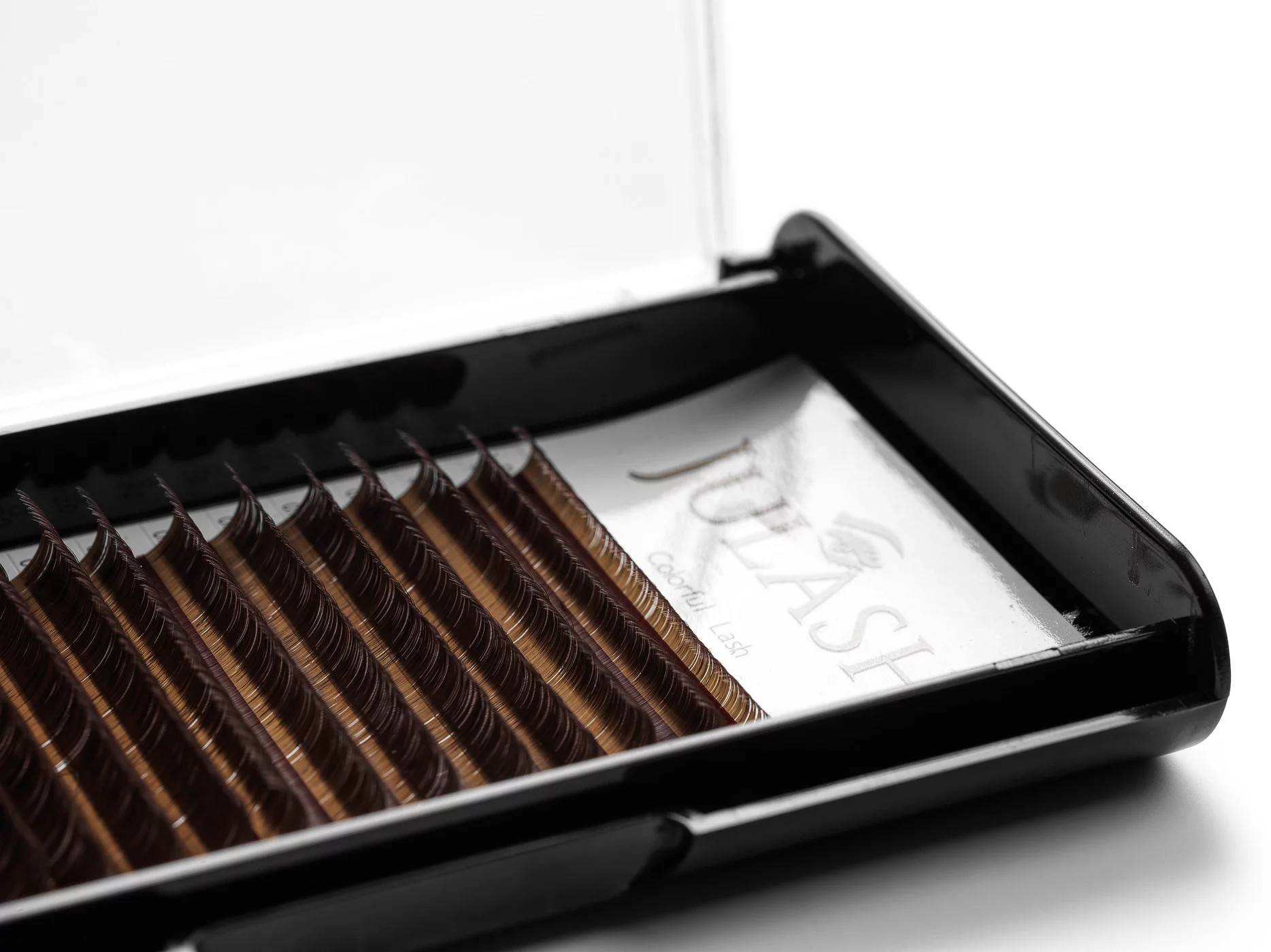 JuLash Mink Volym Color – D 0.07 Mörk Brun