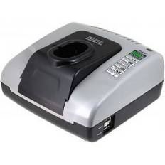 Powery Batteri-Lader med USB til Batteri Hitachi Type 321654