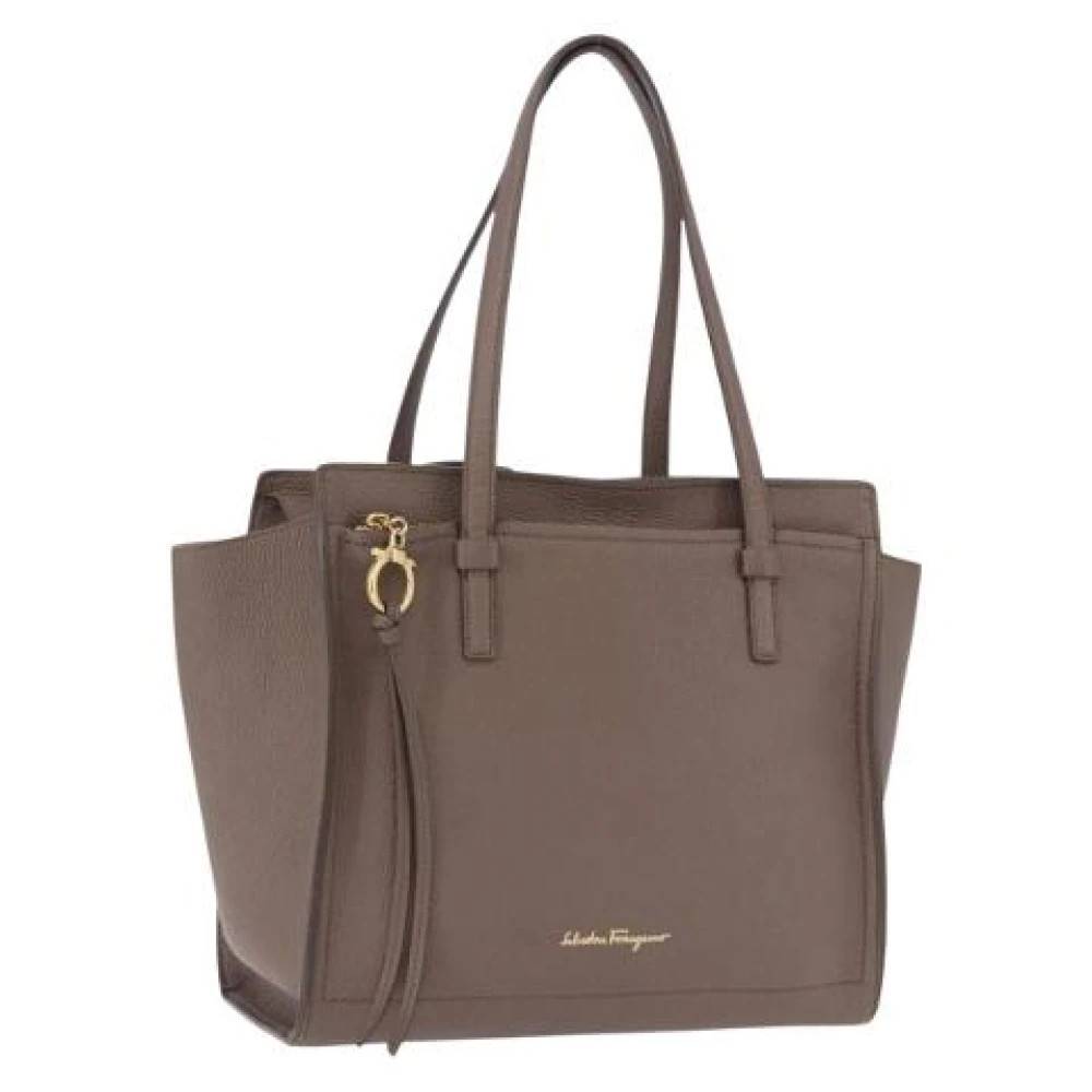 Salvatore Ferragamo Pre-owned - Pre-owned Tote Bag Vintage - Dam - ONE Size - Läder