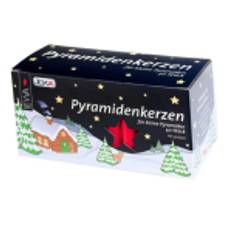 EWA Pyramidenkerzen 50er Pack - Rot